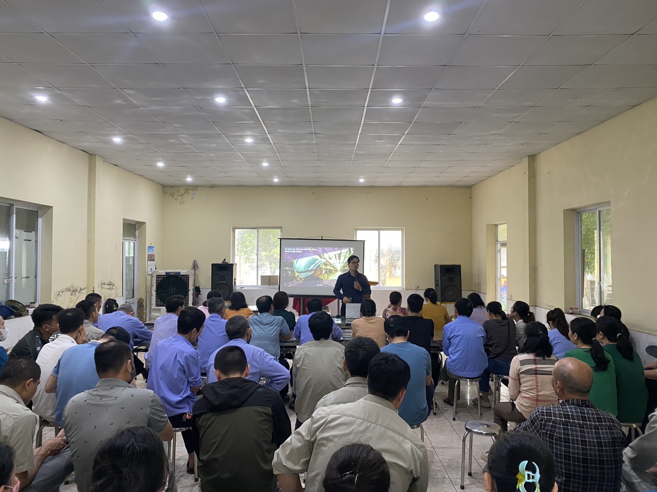 TỔ CHỨC HUẤN LUYỆN CÔNG TÁC AN TOÀN VỆ SINH LAO ĐỘNG